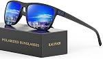 KALIYADI Sunglasses for Men Polarized-Sunglasses-Men: Classic Sun Glasses with UV400 Protection for Driving Fishing Golf