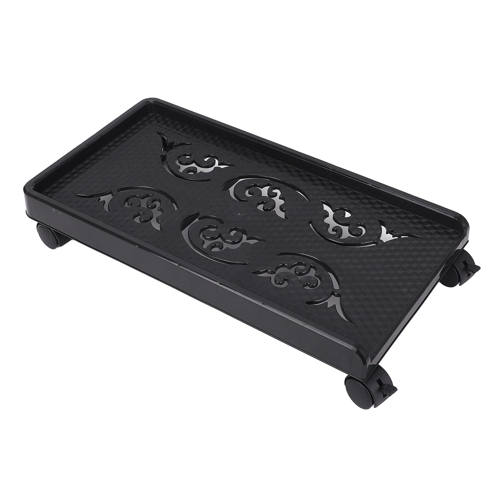 Supporto per PC Torre Modelo 1537, 460x245x80mm Grande Dimensione, Carico Massimo 30KG con 4 Ruote Girevoli con Serratura, Facile da Assemblare e Pulire, Multiuso per Attre
