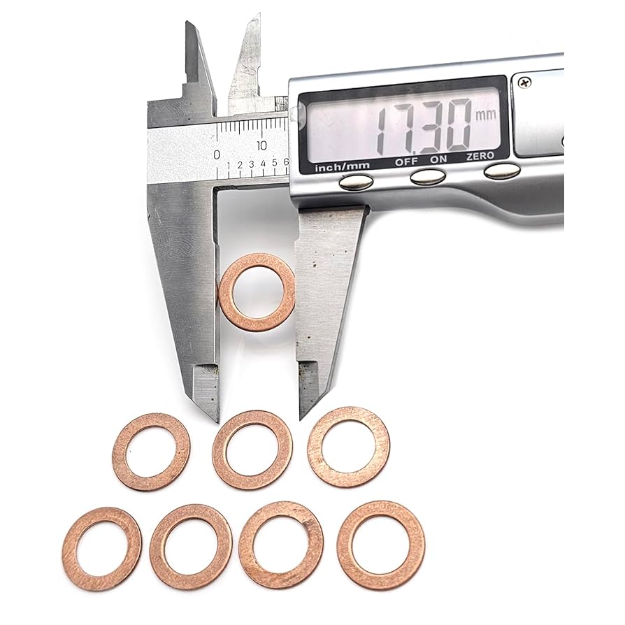 Amazon.com: Kridets 8PCS Copper Sealing Ring Injector Washer