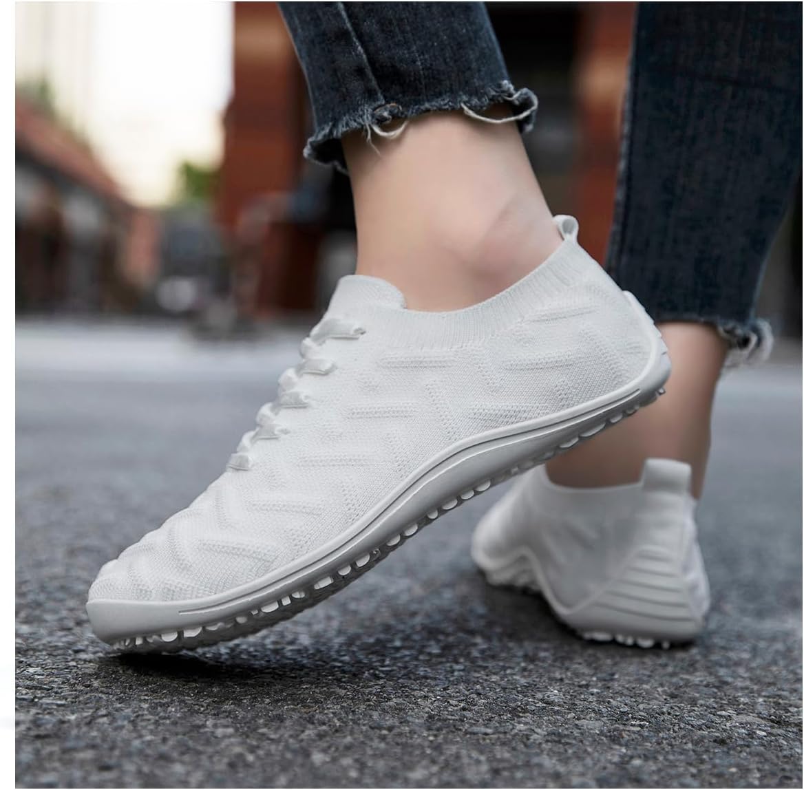 Womens Mens Walking Tennis Shoes Slip On Running Sneakers Non Slip Casual Workout Athletic Gym Work Fitness Trainers Fashion Lightweight Comfortable Breathable