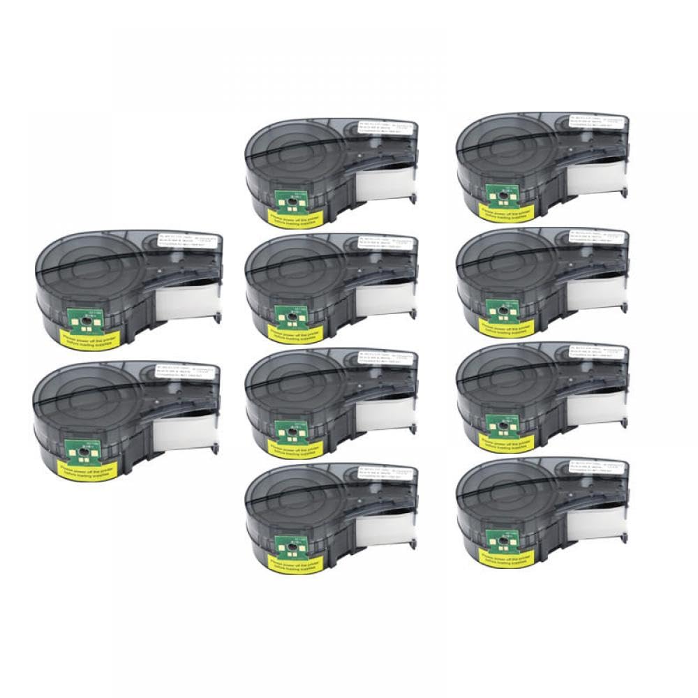 Chip di sostituzione da 5 o 10 pacchi per nastro etichetta M21-750-427 Compatibile con M210 M211 M210-LAB etichetta di etichette portatile(10PC New M21-750-427)