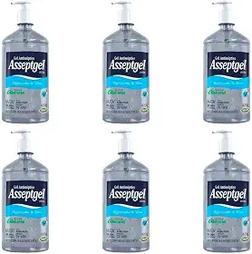 ASSEPTGEL ALCOOL EM CRISTAL 420G