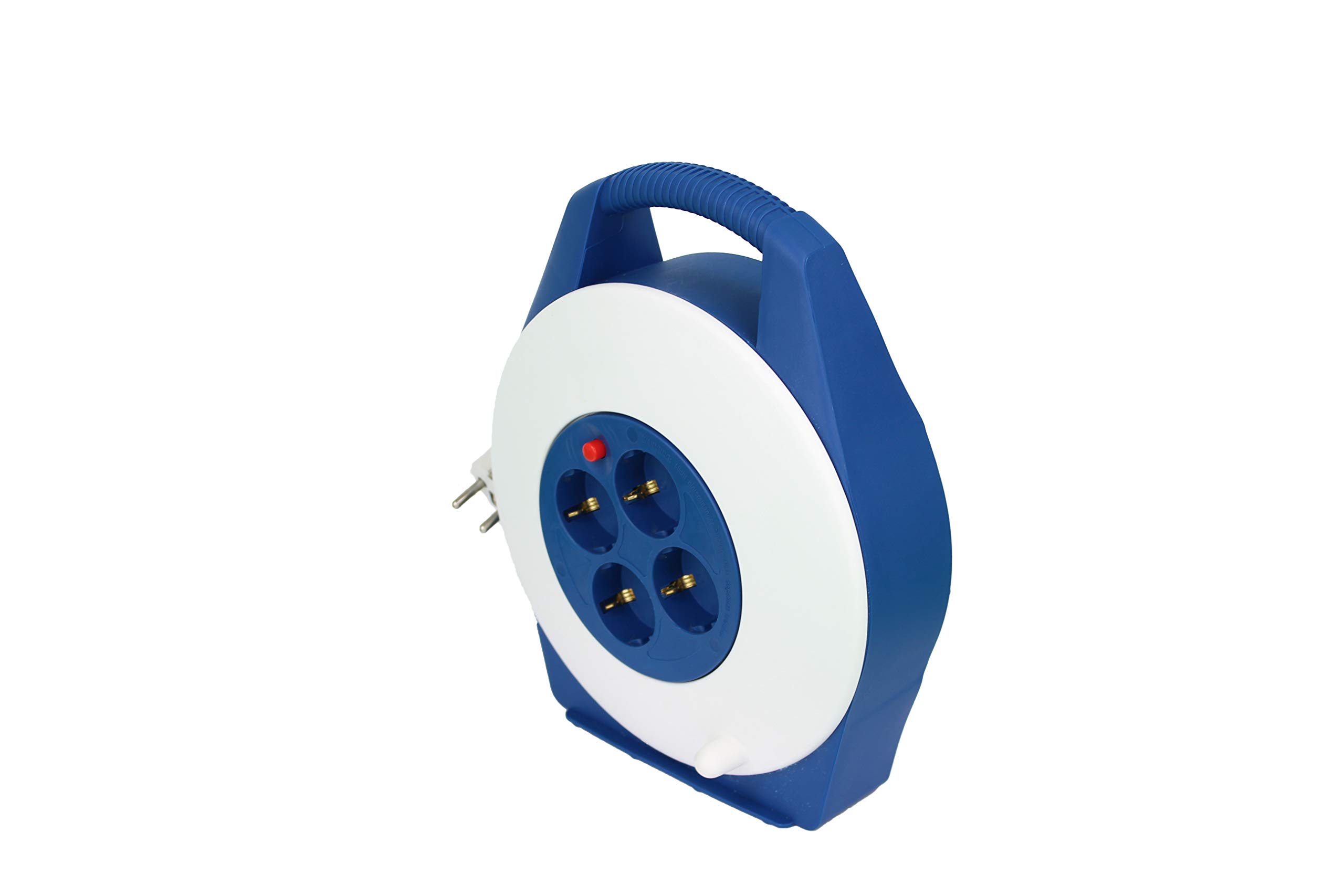 Tayg Avvolgibile allungabile, bianco/blu, 15 m.
