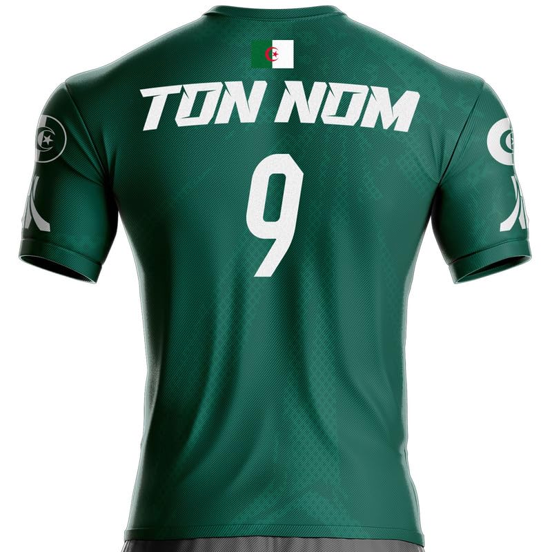 Maillot Algerie Palestine AG-PL-33 football drapeau cadeau supporter