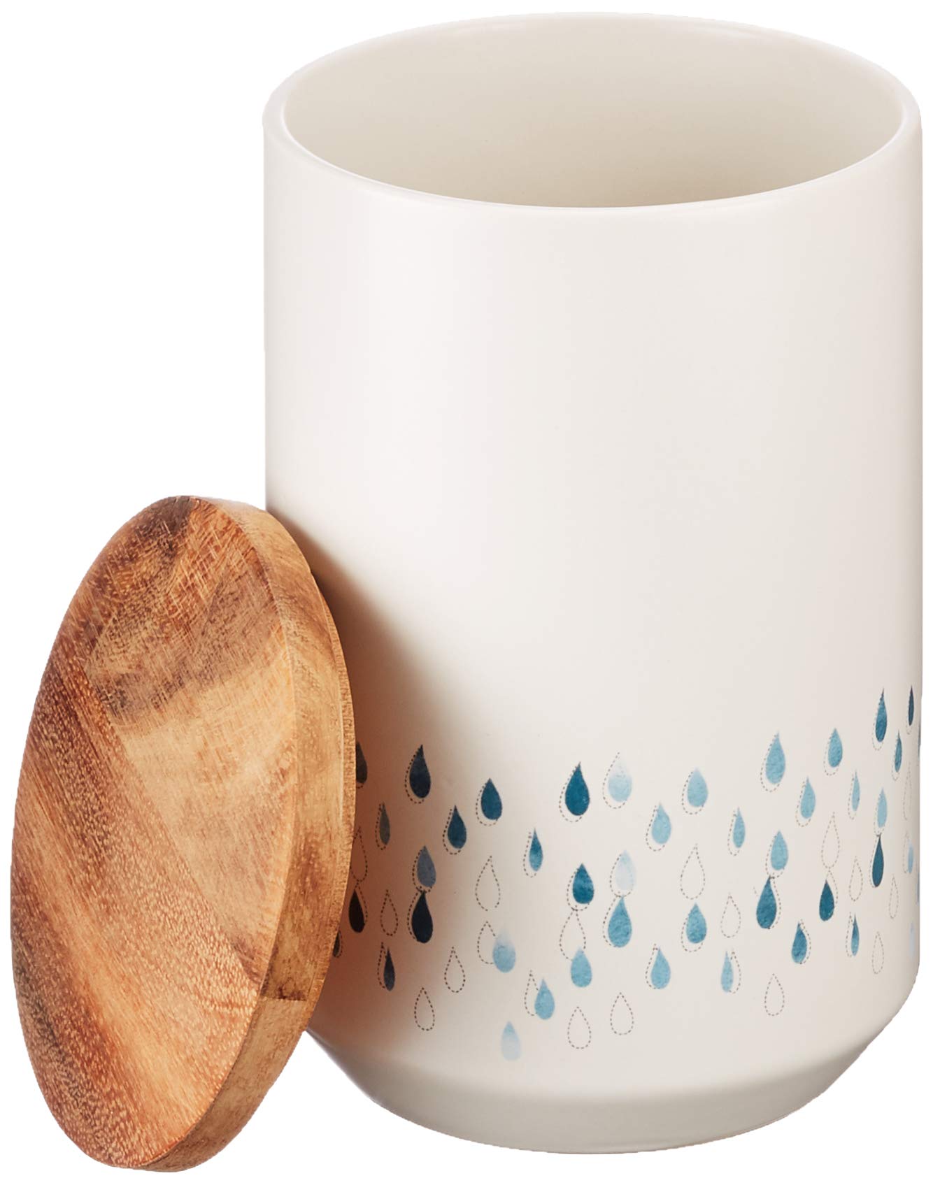 Tak Design Kuri Raindrops Pot, Ceramic, Print, 20mm X 27mm