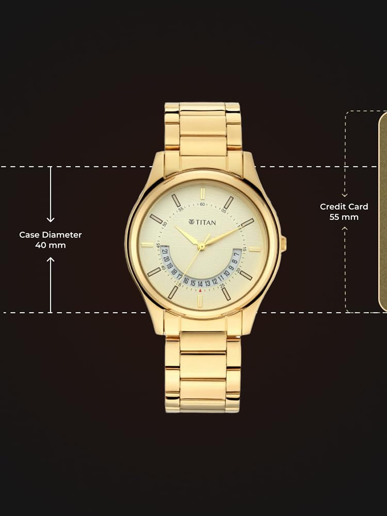 いまやん Titan Lagan Analog Watch for Men