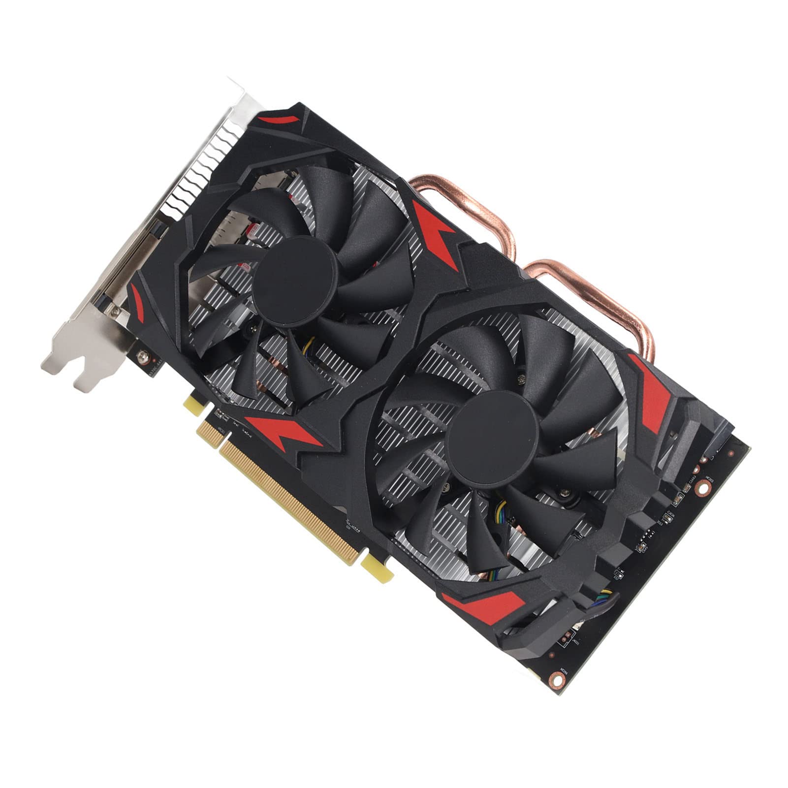 Karta Graficzna RX580 z 8 GB Pamięci GDDR5, rozdzielczość 7680 X 4320, Dwa Wentylatory, Wysoka wydajność w Grach, Obsługa Systemu10 11 Vista (RX580 8GB GDDR5 256BIT)