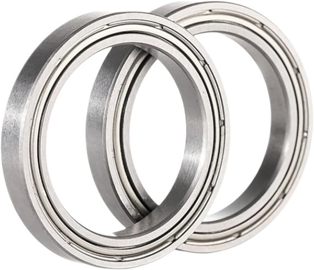 10PCS Thin-Wall Deep Groove Ball Bearing 6703ZZ 2RS S6703 Sizes 17 * 23 * 4mm(6703ZZ)