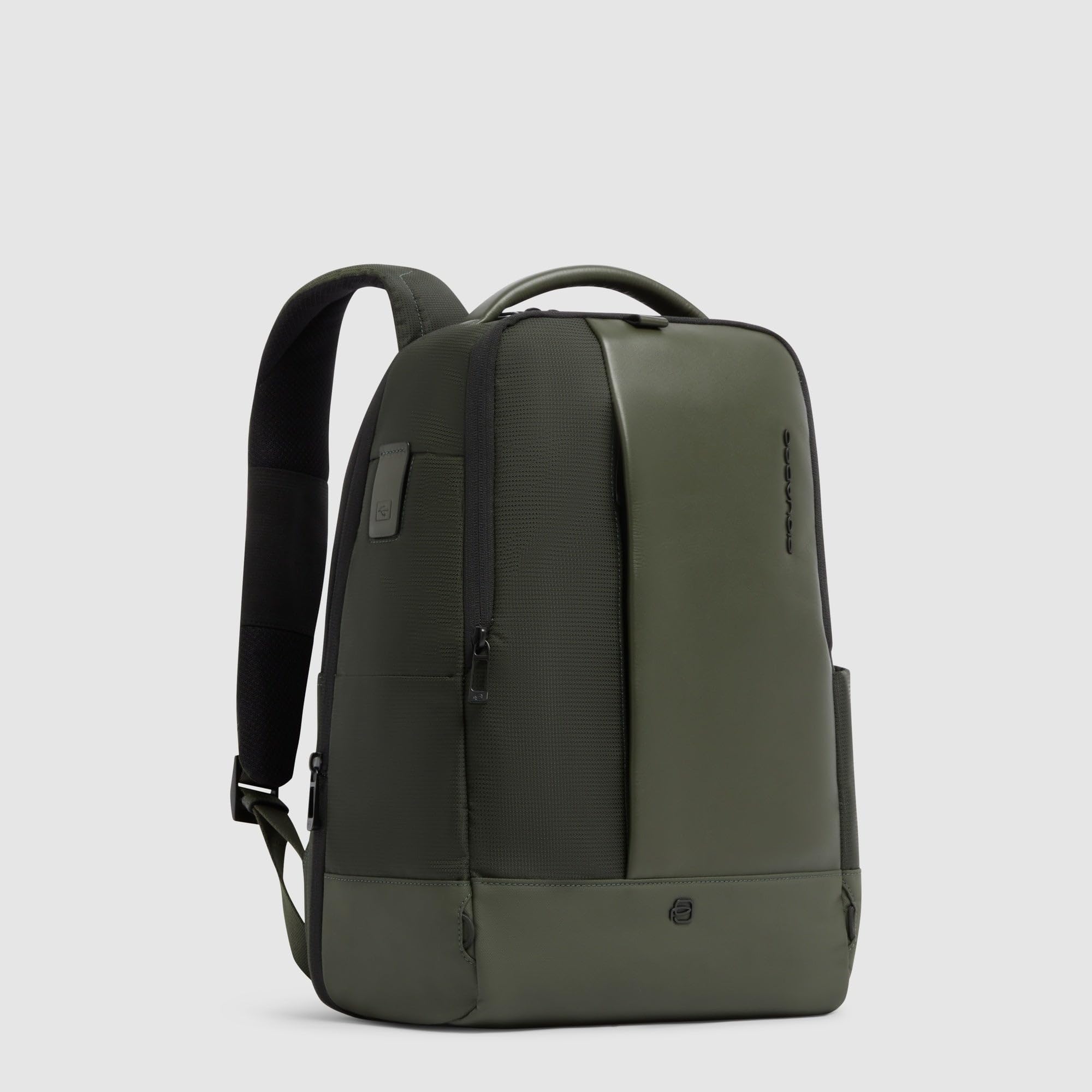 PIQUADRO - Zaino Porta PC 14" con Porte USB e USB Type C - Uomo - Verde
