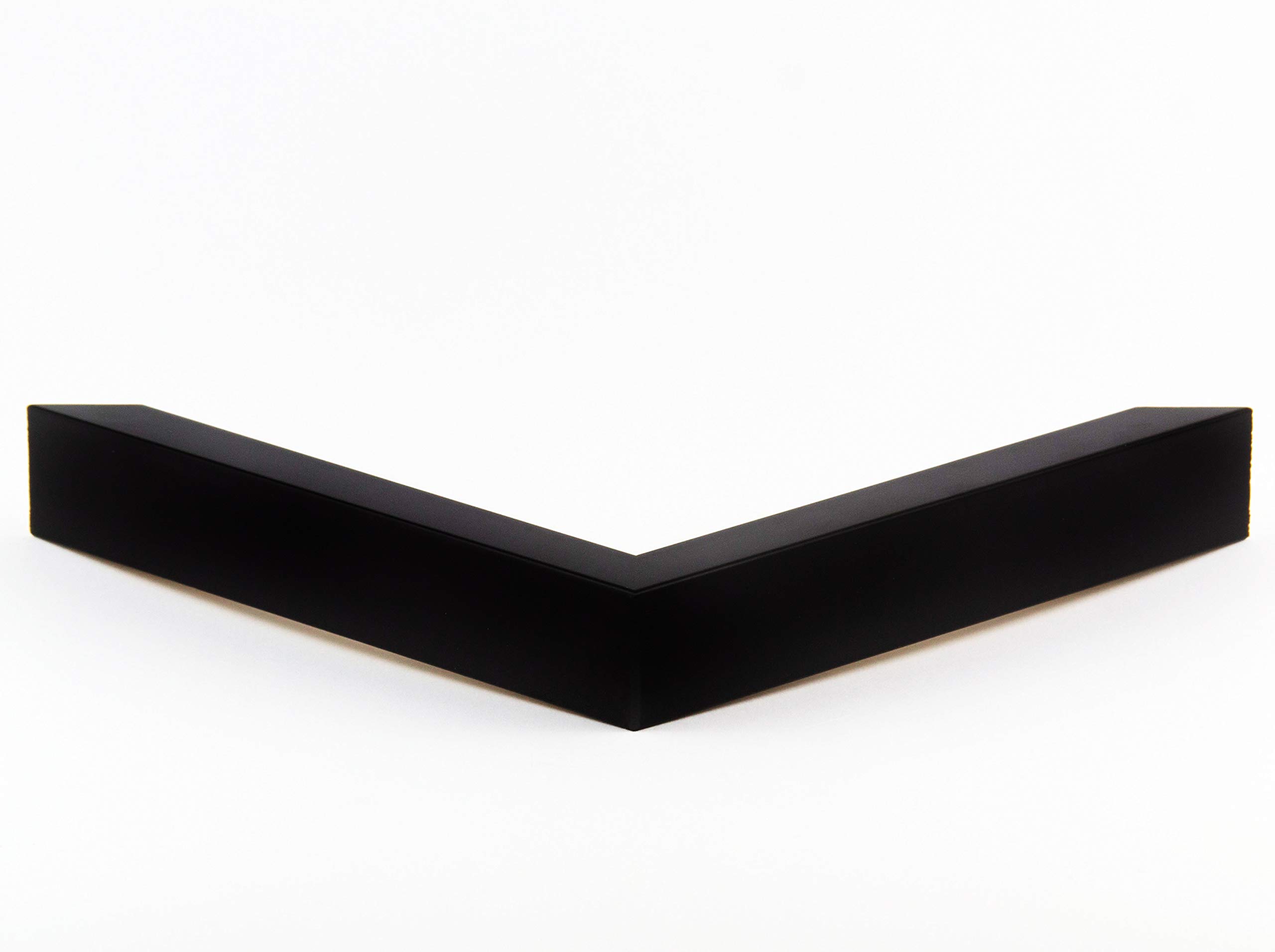 BIRAPA Objektrahmen Talon SPACE 30x60 cm Schwarz Matt 3D Bilderrahmen zum Befüllen