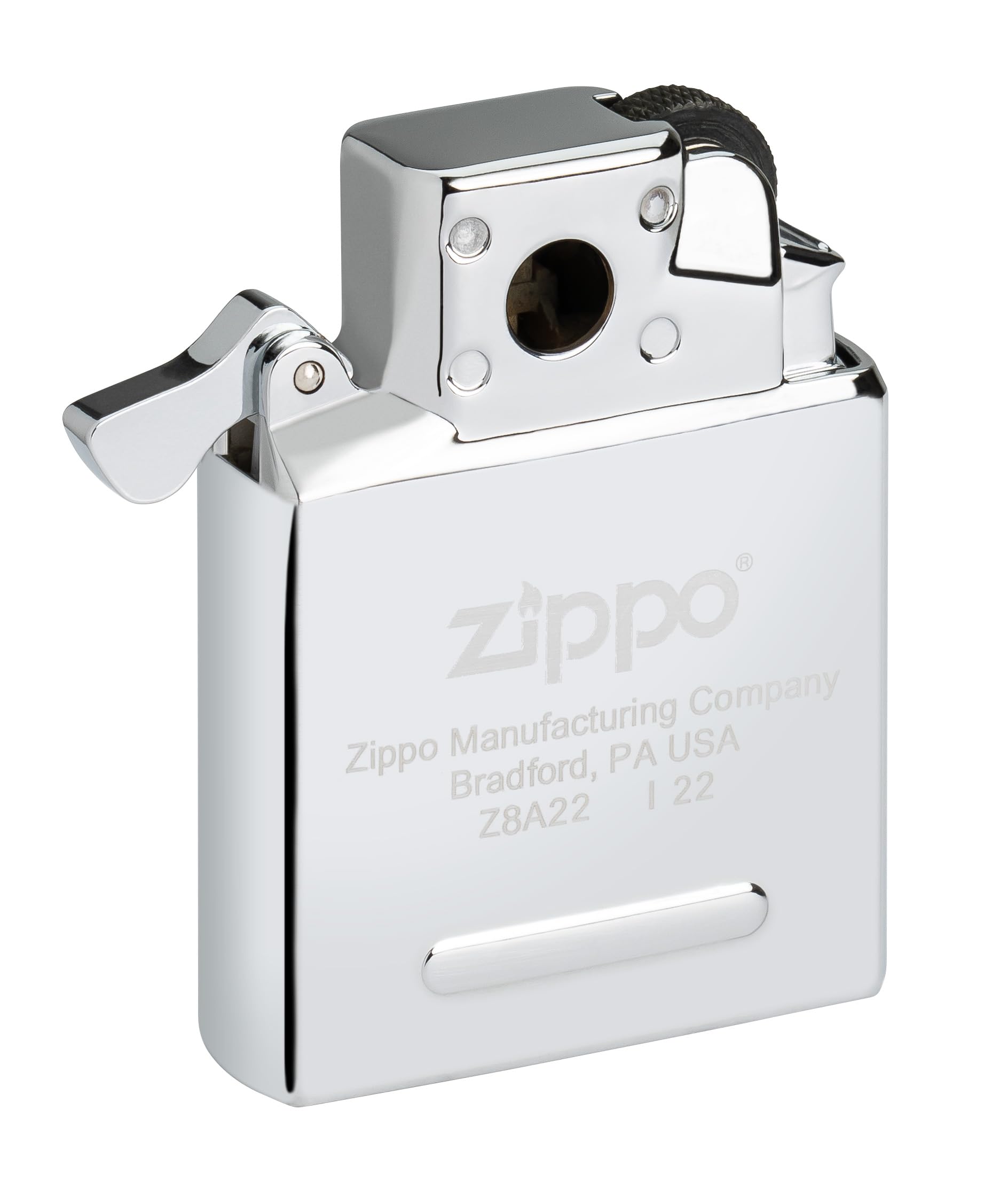 Zippo Gas Insert for Windproof Lighters – For Pipes – Refillable with Butane Gas – Yellow Flame – Fits all classic Zippo cases