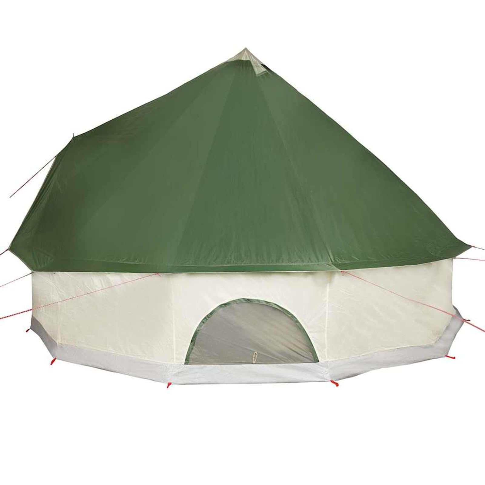 Tienda de campaña familiar Homelen Tipi para 10 personas, impermeable, resistente al viento, poliéster 185T, revestimiento de poliuretano, ventilación de malla, protección contra insectos, puerto