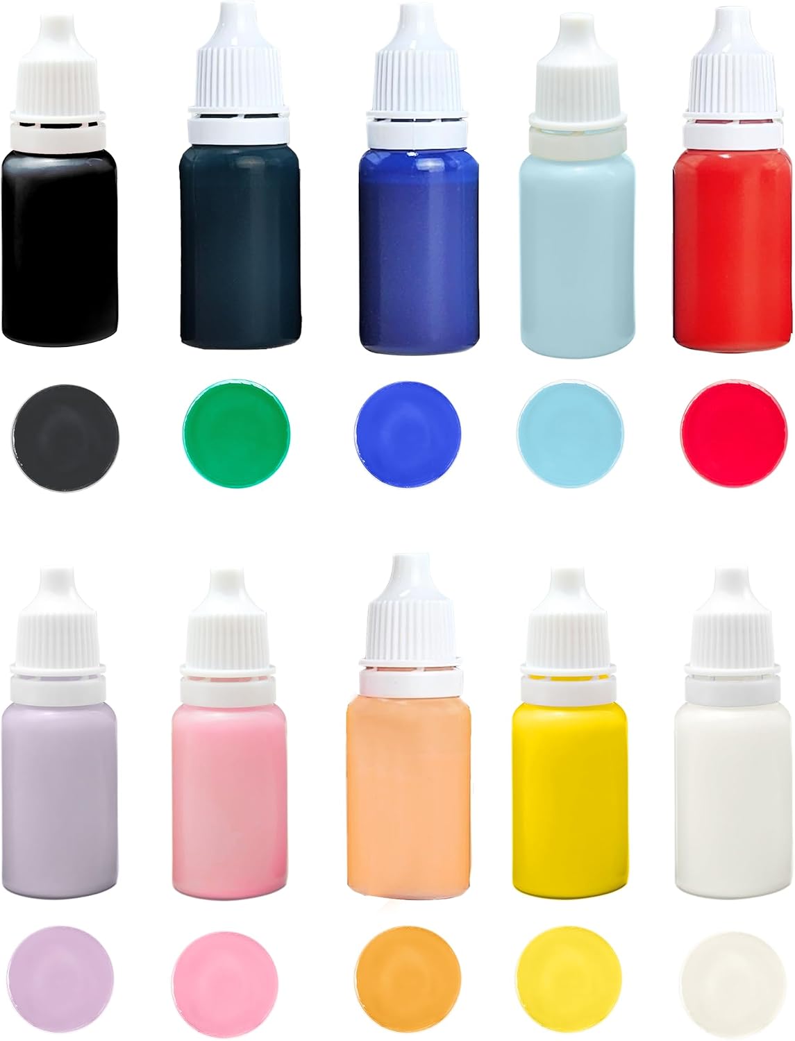 14 Pcs Water Marbling Paint Art Kit Magic Water, Turkish Marble Pattern Acrylic Pouring Floating Paint, Hydro Dipping Marble Painting Set for Wood, Clothes, Shoes, Fabric, Paper