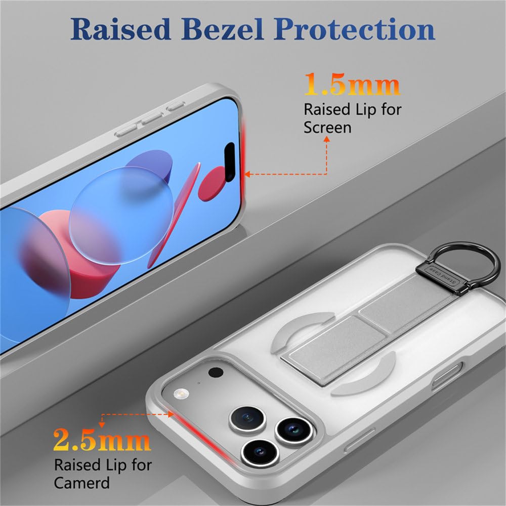 Mroźna, przezroczysta, magnetyczna, składana obudowa na telefon iPhone 13 14 15 16 17 Pro Max 17 Air 16 15 14 Plus, odporna na wstrząsy, z funkcją ładowania bezprzewodowego, zielona, do iPhone'a 16