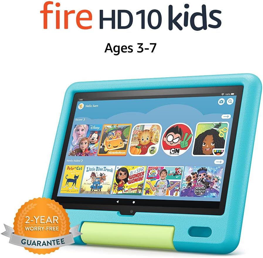 Fire HD 10 Kids tablet, 10.1″, Huge Discounts You Save: 40%