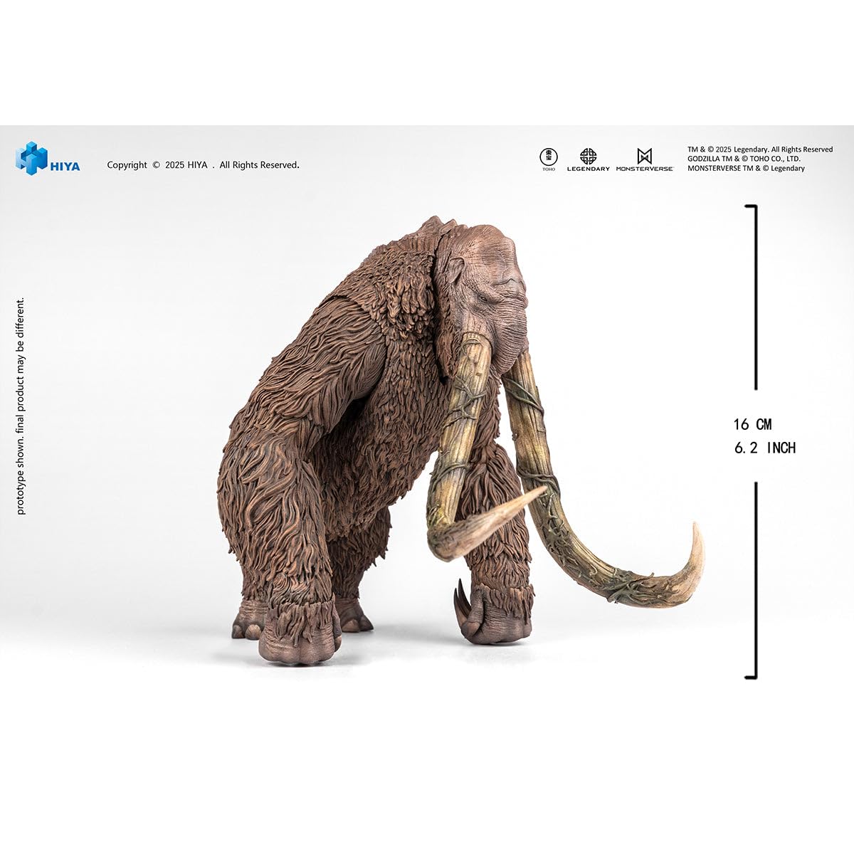 HiPlay HIYA Godzila: King of The Monsters: Behemoth EBG0184 Figura Articulada Pre-Pintada Figura de Acción de Monstruo