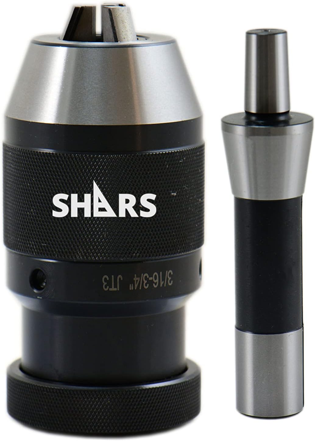 Shars 3/16-3/4" JT3 Heavy Duty Keyless Drill Chuck with R8 Drill Chuck Shank 202-5000+1335 New P[