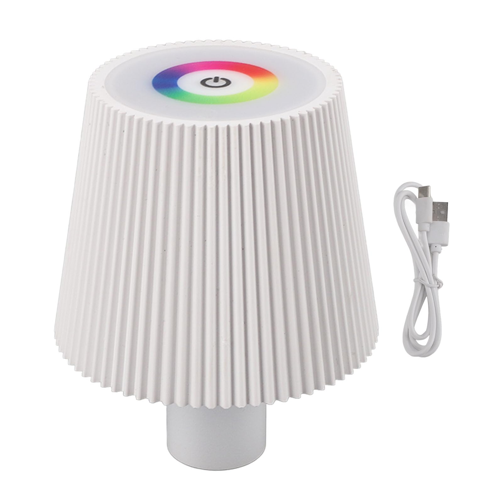 QANYEGN Wine Bole Led Touch Lamp, Cordless Dimmable Bole Lamp, LED Bole Night Lamp for 4000mAh IP54 Club Restaur Prom(white)