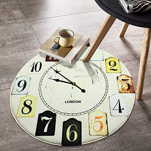 Alfombrillas antideslizantes redondas con textura suave para base de sofá y mesa de café