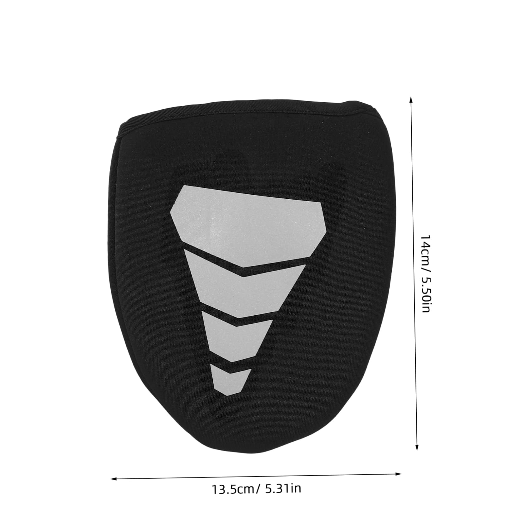 BESPORTBLE 1 Pair Cycling Half Shoes Cover Waterproof Windproof Reflective Outdoor Overshoes Anti-Slip for Safe Riding