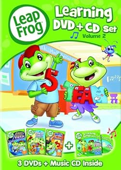 DVD Leap Frog - Learning Set, Vol. 2 (3-DVDs + Music CD Inside) Book