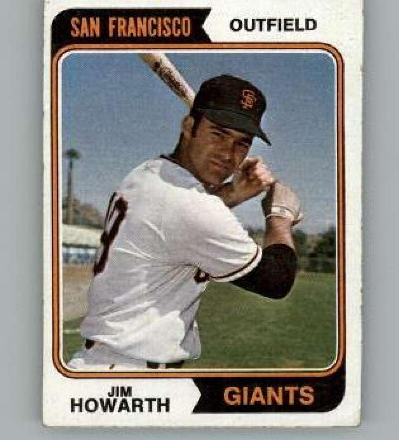 Amazon.com: 1974 Topps (EXMT) #404 Jim Howarth San Francisco