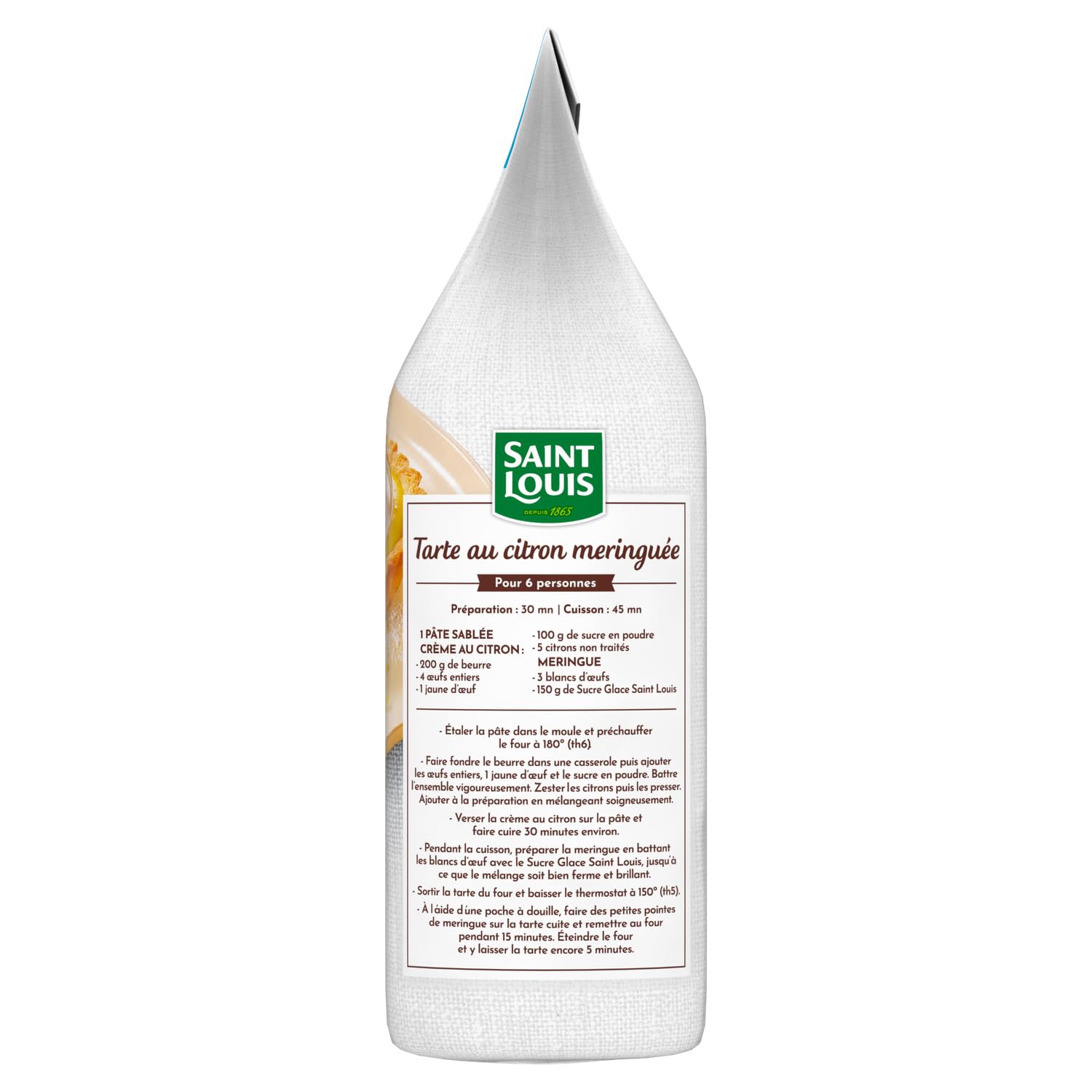 SAINT LOUIS Sucre Glace Spécial Pâtisserie 1kg — Poudre Fine pour Desserts et Préparations - Lot de 3