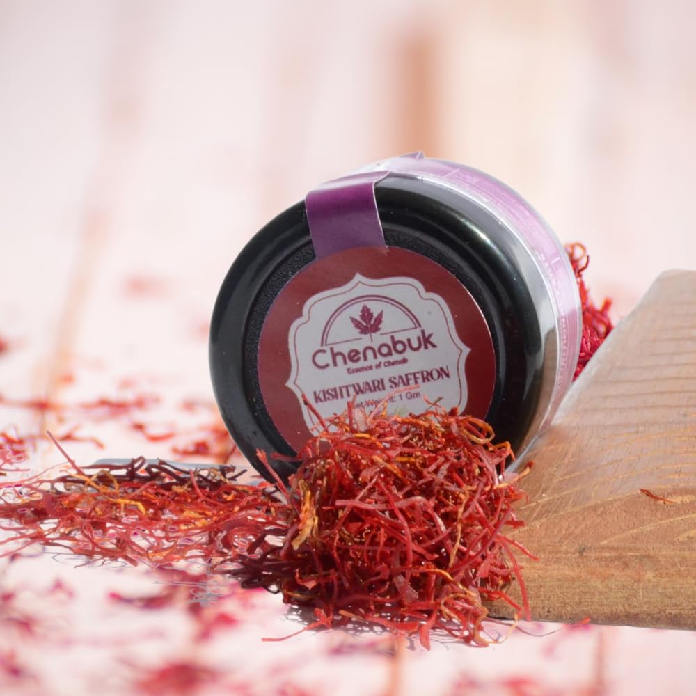Chenabuk Essence of Chenab Kishtwari Pure Saffron 1Gm,Natural&Finest A++ Grade Kashmiri Kesar With The Power Of Anti-Oxidants,Useful For Pregnant Women And Tilak Biryani,Milk,Tea And Gifting (B0BN8WRPFX) Amazon Price History, Amazon Price Tracker