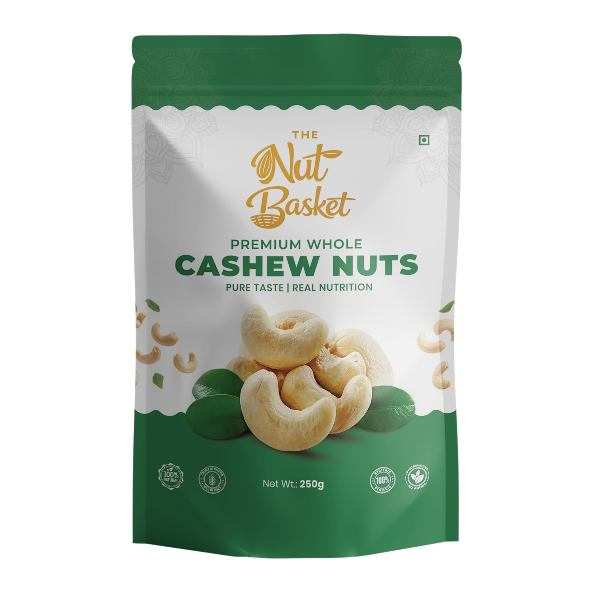 TheNutBasket Premium Cashews 250g | Whole Cashew Nuts W320 | Fresh, Creamy & Crunchy Dry Fruits | Rich in Protein & Healthy Fats | Premium Healthy Snack-image-16
