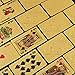 Gold Waterproof Plastic Playing Cards with Storage Case, Flexible 54-Card Poker Deck for Parties and Travel