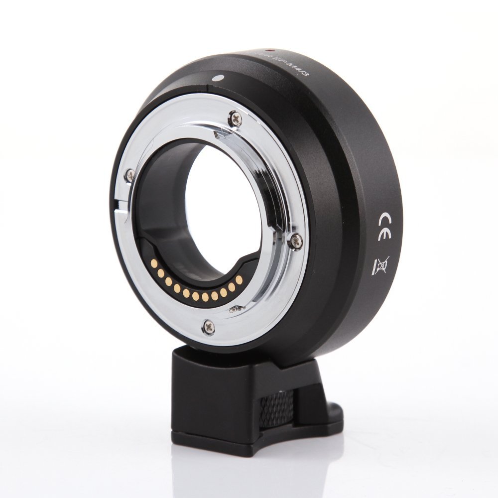 Adapter per obiettivi Canon EF su fotocamere Micro 4/3. Adattatore con diaframmi - Blackdove Cameras