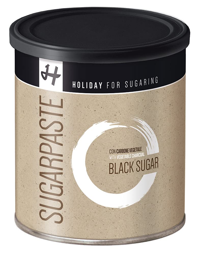 Pasta di zucchero Black Sugar Soft, 1 kg di pasta di zucchero, depilazione senza strisce in tessuto non tessuto con la tecnica di patching.