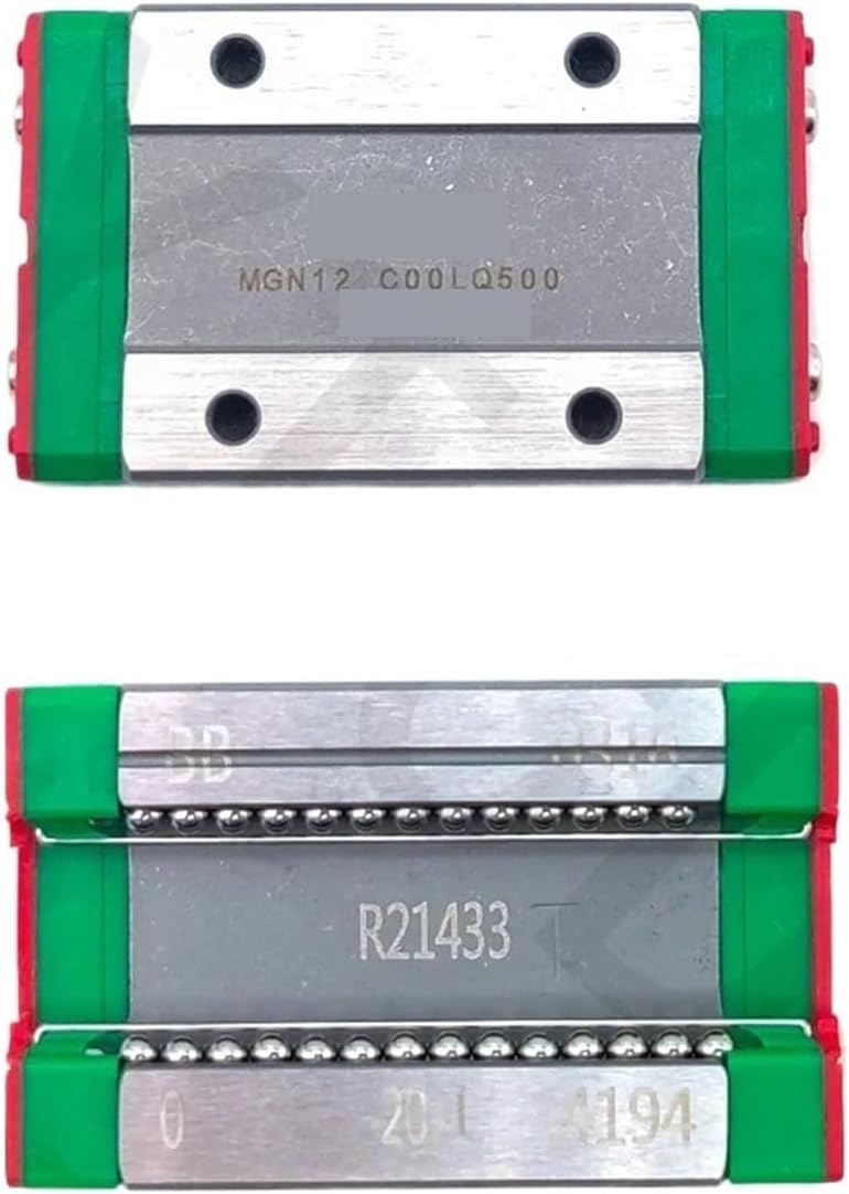 MGN12 Linear Guide 400mm + MGN12H Slider Block Original Genuine Linear Motion Custom Length Available for CNC/3D Printer