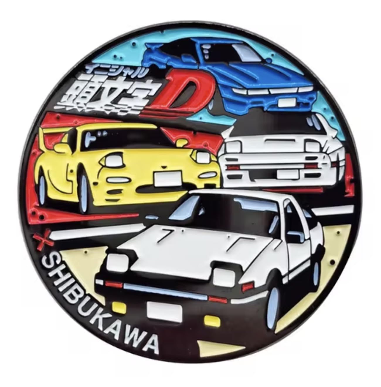 Initial D Akagi RedSuns Car Racing Manga Anime 2