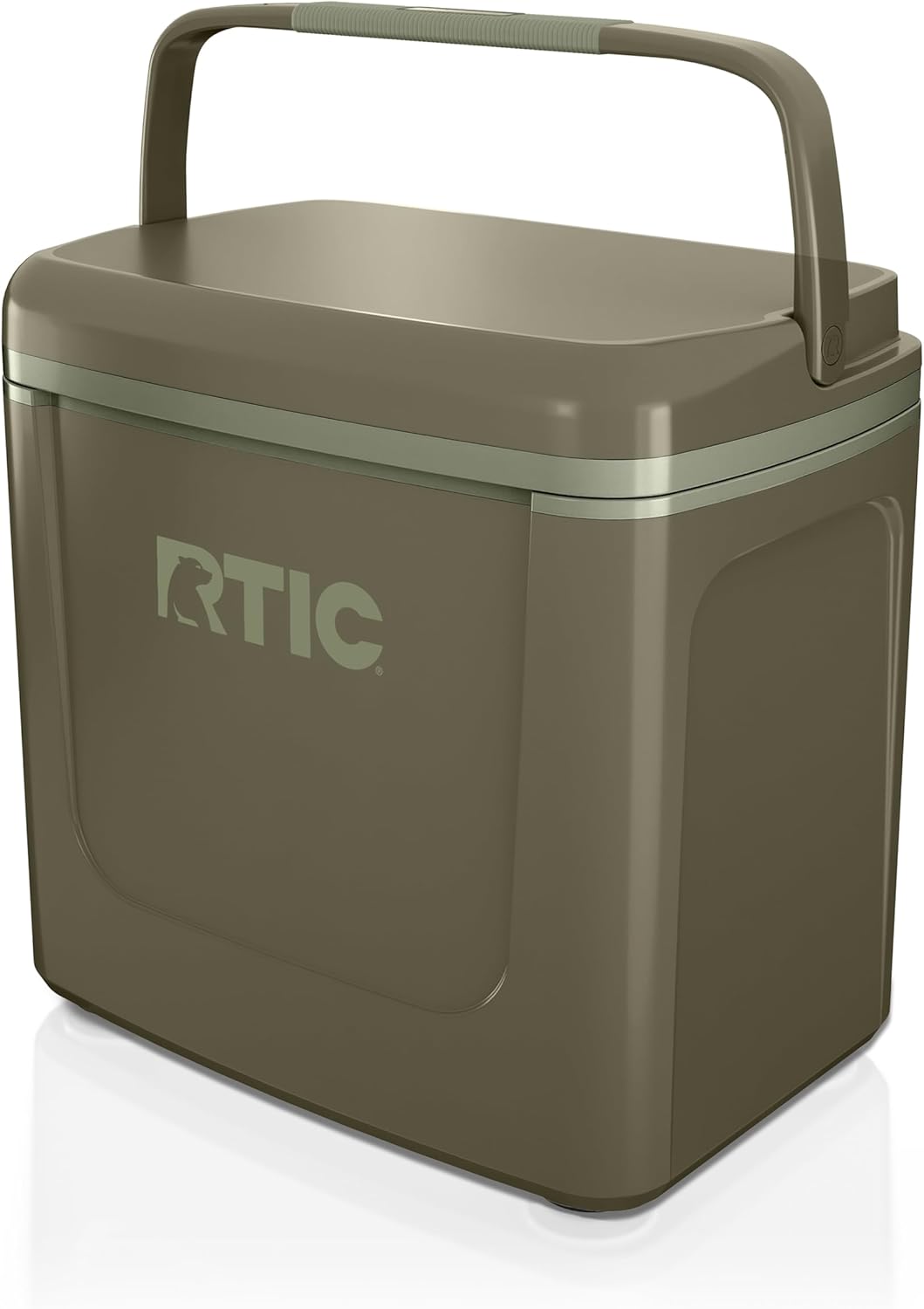 RTIC 8 QT Road Trip Personal Cooler, Small, Compact, Insulated, Portable Ice Chest Box for Food, Drink, Beverage, Beach, Camping, Picnic, Fishing, Boat, 12-Can Capacity