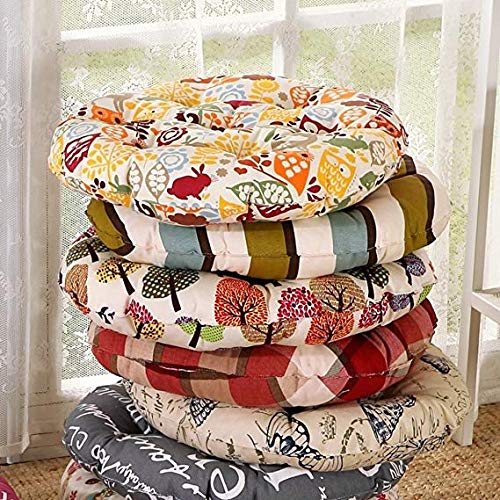 Coussin de sol lavable en machine galette de chaise coton 17