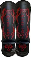 Caneleira Muay Thai Luta Kickboxing boxe Protetor De Canela Sparring Treino Conforto Combate
