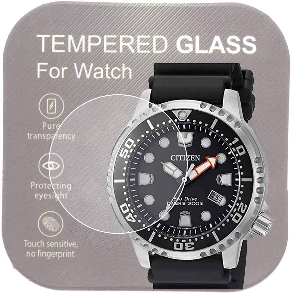 TOPPINGS The Ultimate Watch Screen Guard Unbreakable/Safeguard Compatible with Citizen BN0151-09L PROMASTER PROFESSIONAL DIVER (Pack Of 3)