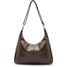 Abbylike Hobo Bags for Women Cute Vintage Shoulder Bag with Goth Chains Buckle Punk Trendy Purse Clutch Handbag for Girls