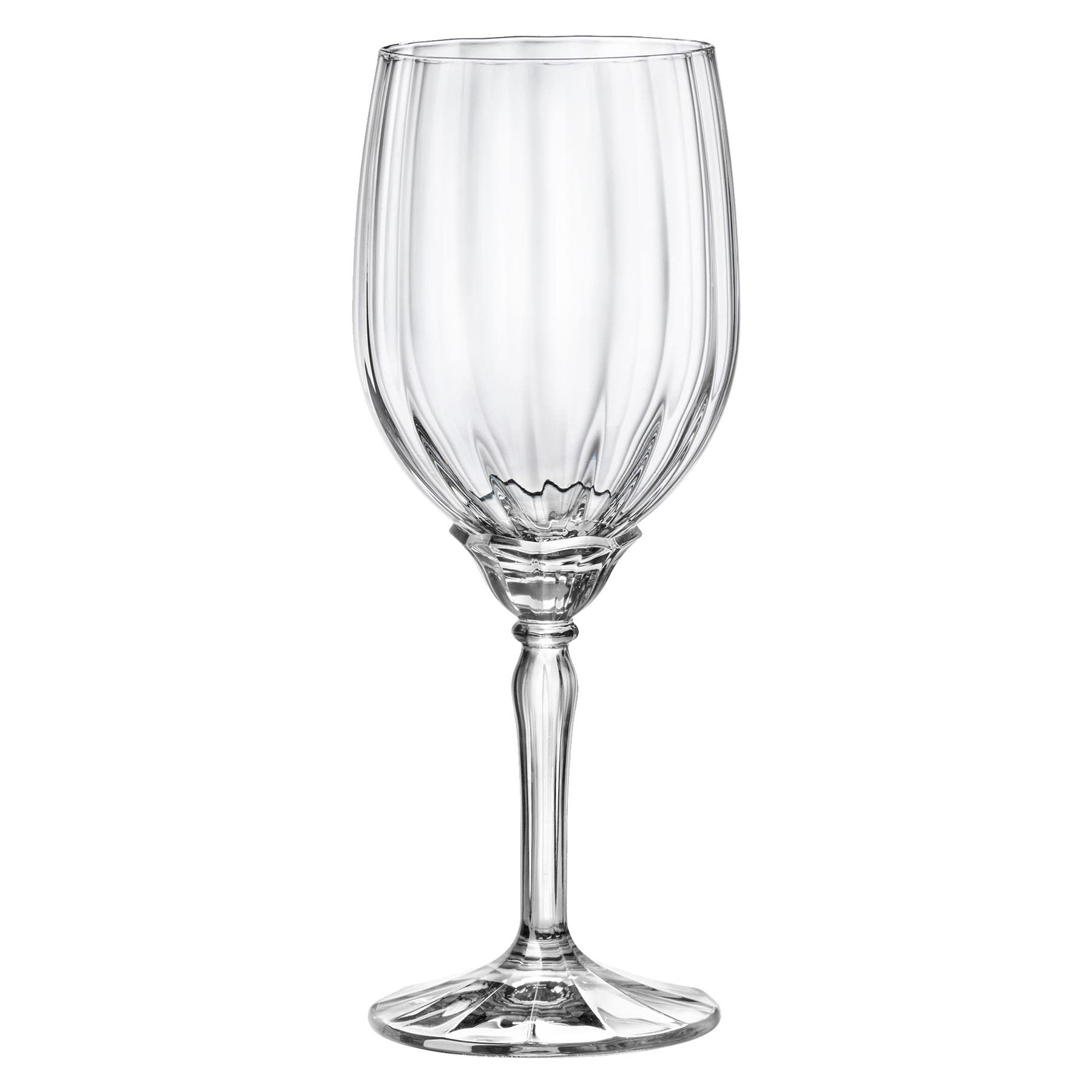 Rocco Bormioli Bormioli Rocco Florian Lot de 6 Verres à vin en Verre Transparent 38 cl