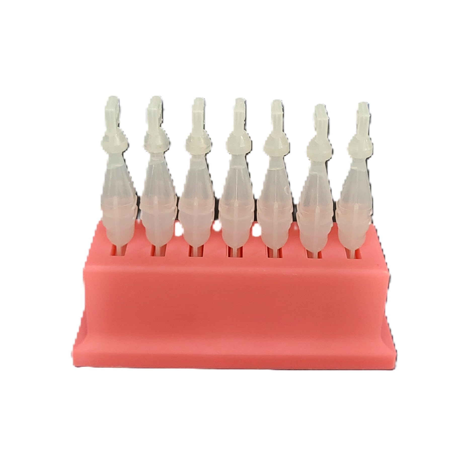 Eye Drop Vials Holder & Storage - Single-Use Disposable Eye Drop Vials - Upgraded Version w/More Slot Space - Znet3D (Pink)