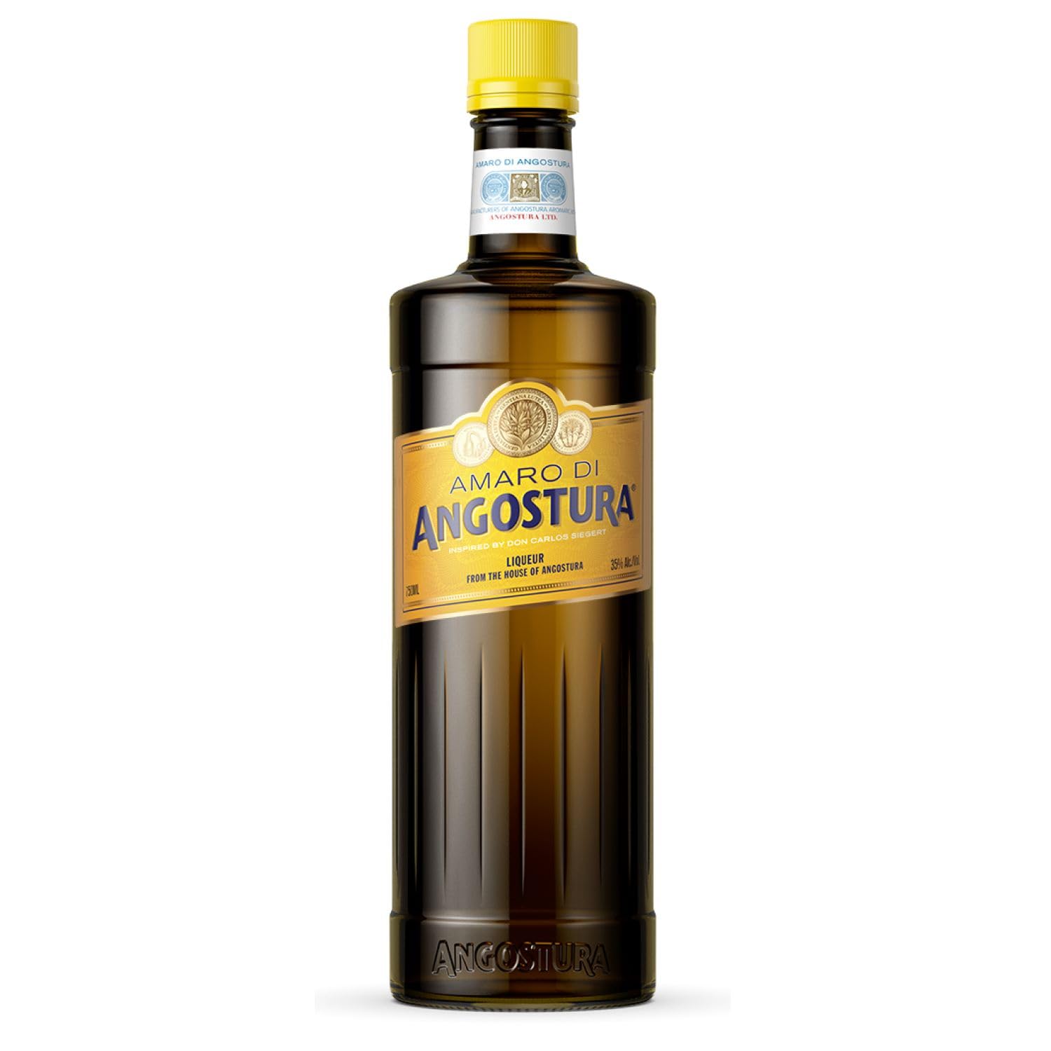 Amaro Di Angostura | Spiced Cocktail Liqueur | 35% ABV | 70cl | New world twist on classic Amaro Liqueur | Spirit base infused with herbs & spices | Notes of Cinnamon & Liquorice
