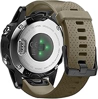Vista 72 de ANCOOL - Correa para Garmin Fenix 5S, de ajuste fácil, de silicona suave de 20 mm de ancho, correa de reloj para Fenix 5S