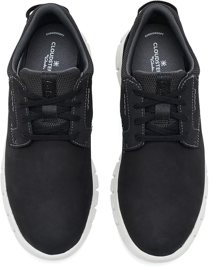 Мужские кроссовки Clarks Step 365 Plain, цвет: Чёрный — фото 6