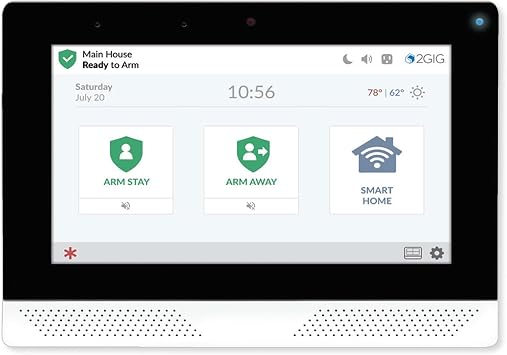 2GIG Edge Security Panel with 7 in. Touchscreen, Verizon 2GIG-EDG-NA-VA