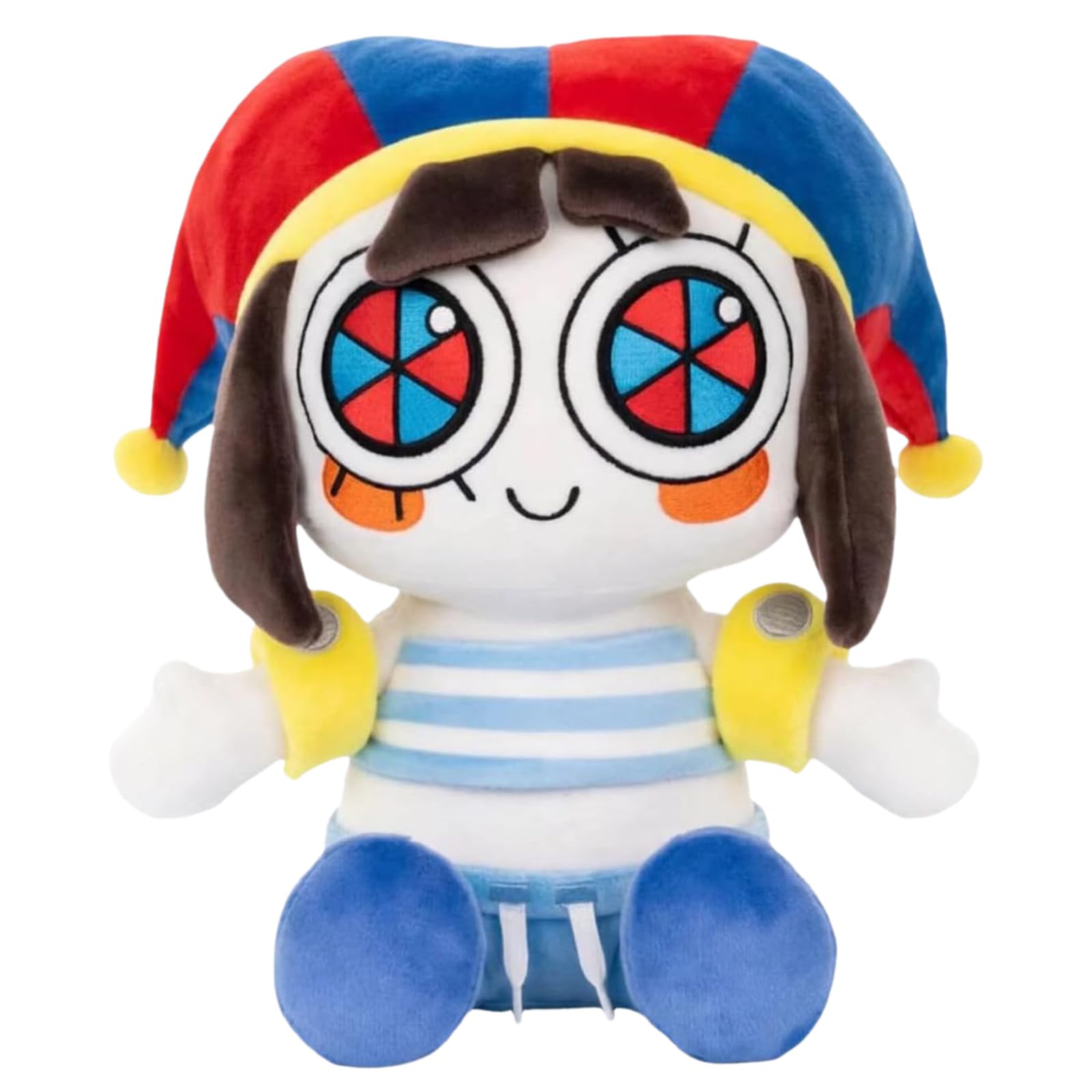 Bgdhinkt Amazing Circus Plush, Soft Cartoon Circus Character, Cute Fluffy Stuffed Animal Birthday Graduation Gift