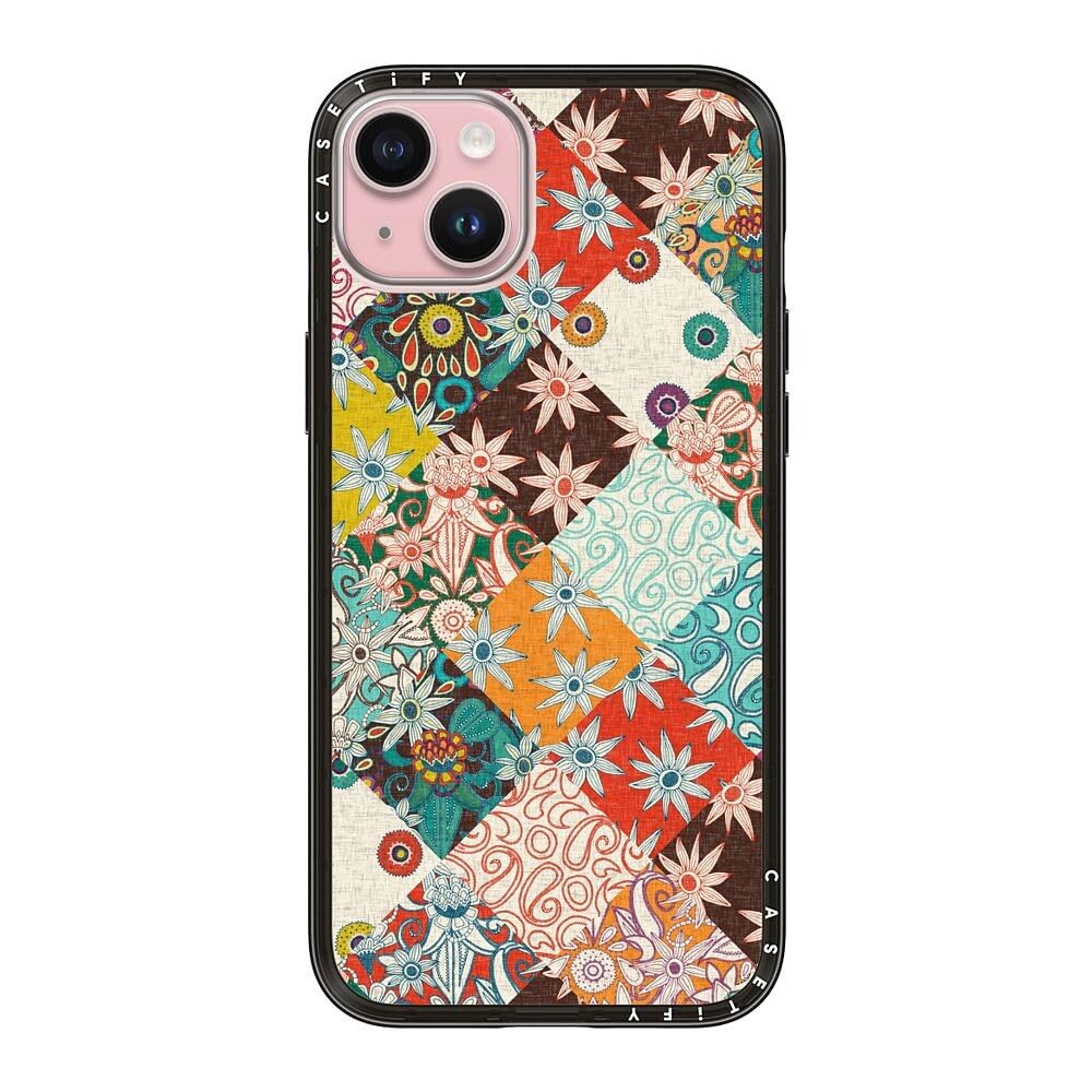 Coque iPhone 15 Plus antichute CASETiFY Magsafe rigide transparente noir - 8