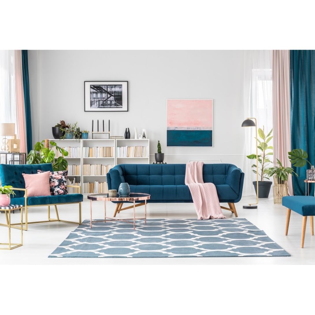 Aoihrraan 4,5x3m Modernes Wohnzimmer Backdrop Sofa Bücherregal Vorhang Teppich Heller Raum Innenfotografie Hintergrund Erwachsene Videokonferenz Geschäftsbüro Home Dekoration Fotostudio Requisiten