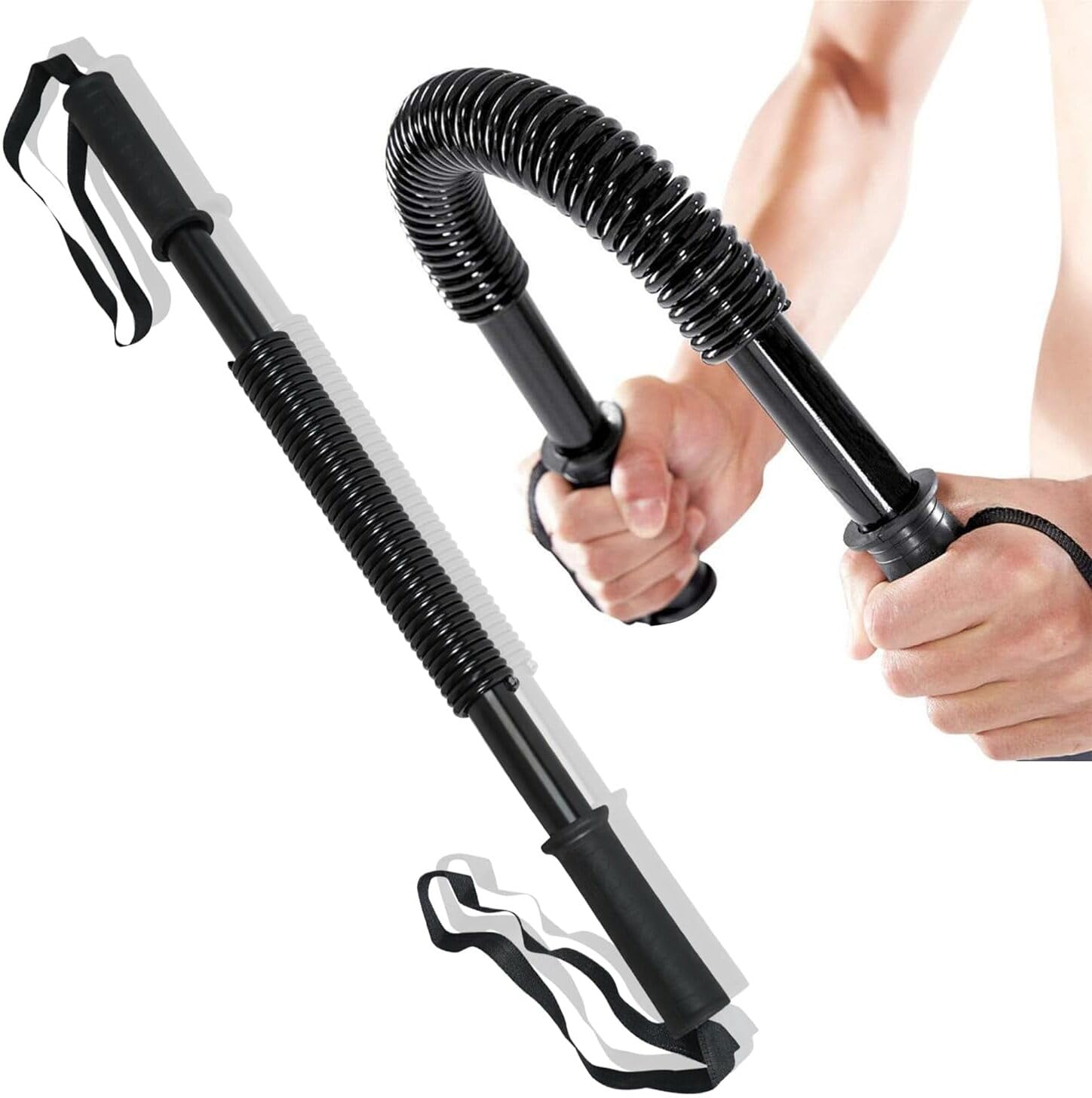 generic Power Twister Bar |20kg- Upper Body Exercise for Chest, Shoulder, Forearm, Bicep and Arm Strengthener | arm Exercise Equipment | arm Strength Equipment | Hand Gripper XZY-585-picture-38