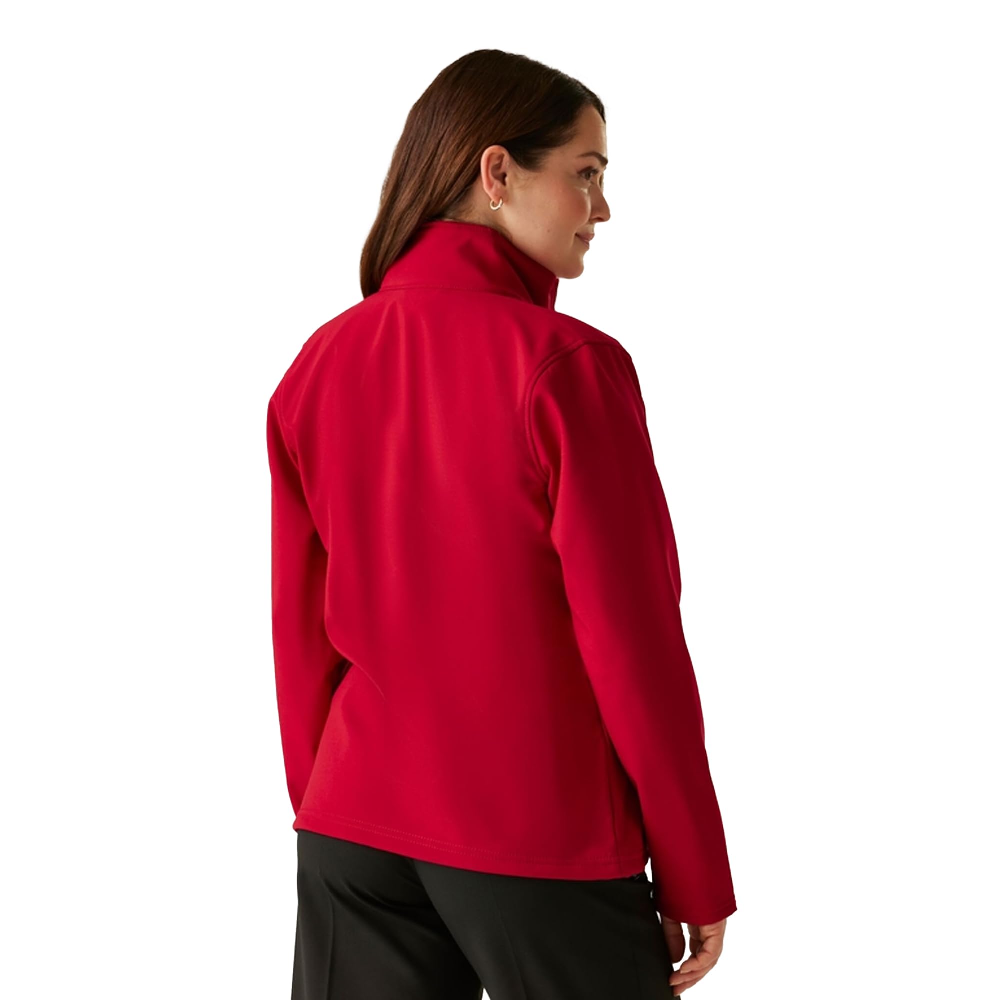 Regatta - Chaqueta Softshell Impermeable Modelo Octagon II para Mujer (48 EU/Rojo/Negro)